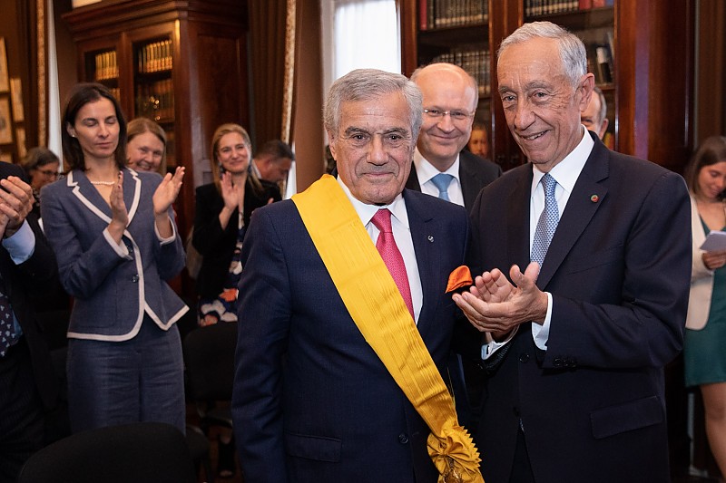 José Luís da Cruz Vilaça é condecorado pelo Presidente da República